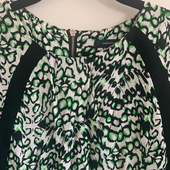 French Connection Shift Dress Animal Print - Picture 4 of 7